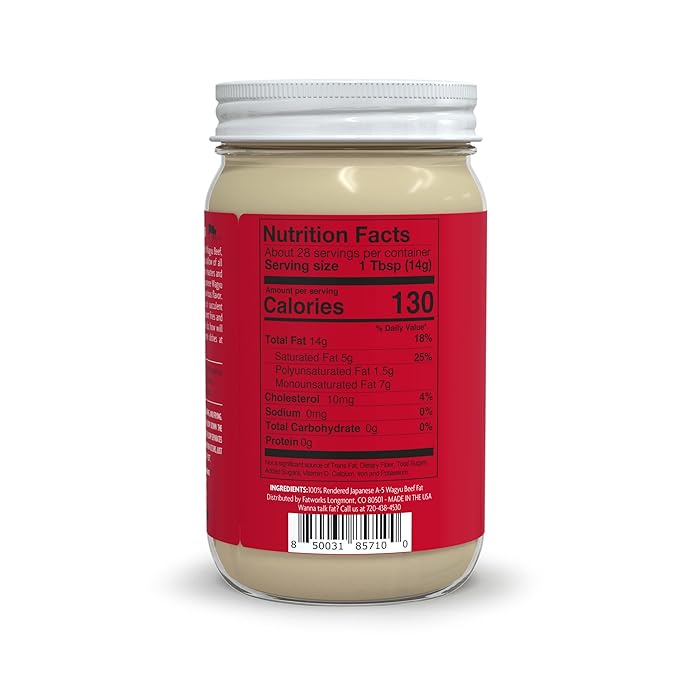 Fatworks Japanese Wagyu Tallow 14oz.