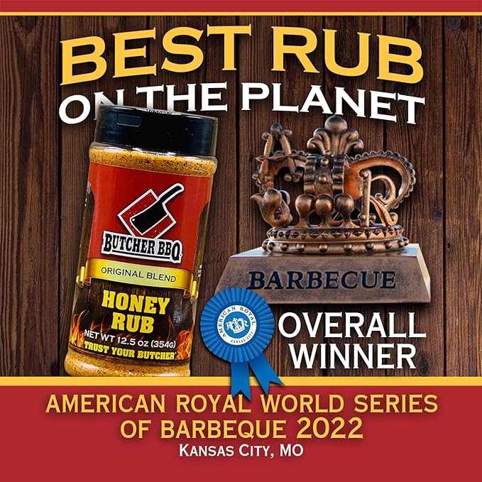 Butcher BBQ - Original Blend: Honey Rub 12.5oz.