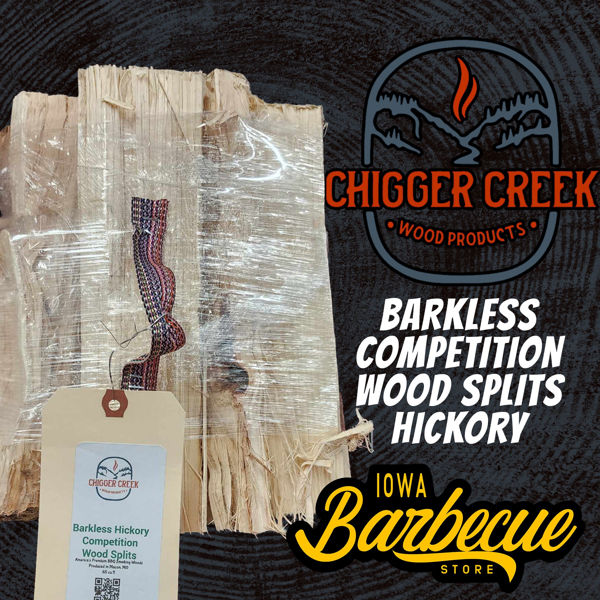 Chigger Creek 12" Barkless Competition Wood Splits