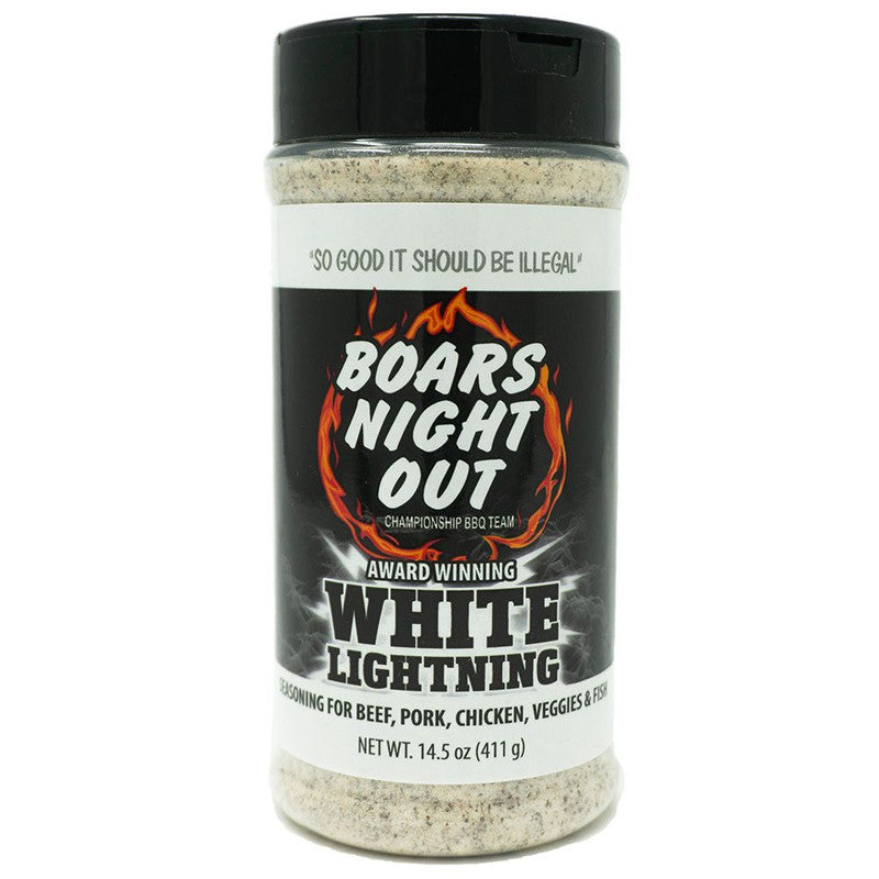 Boars Night Out White Lightning With Double Garlic Butter BBQ