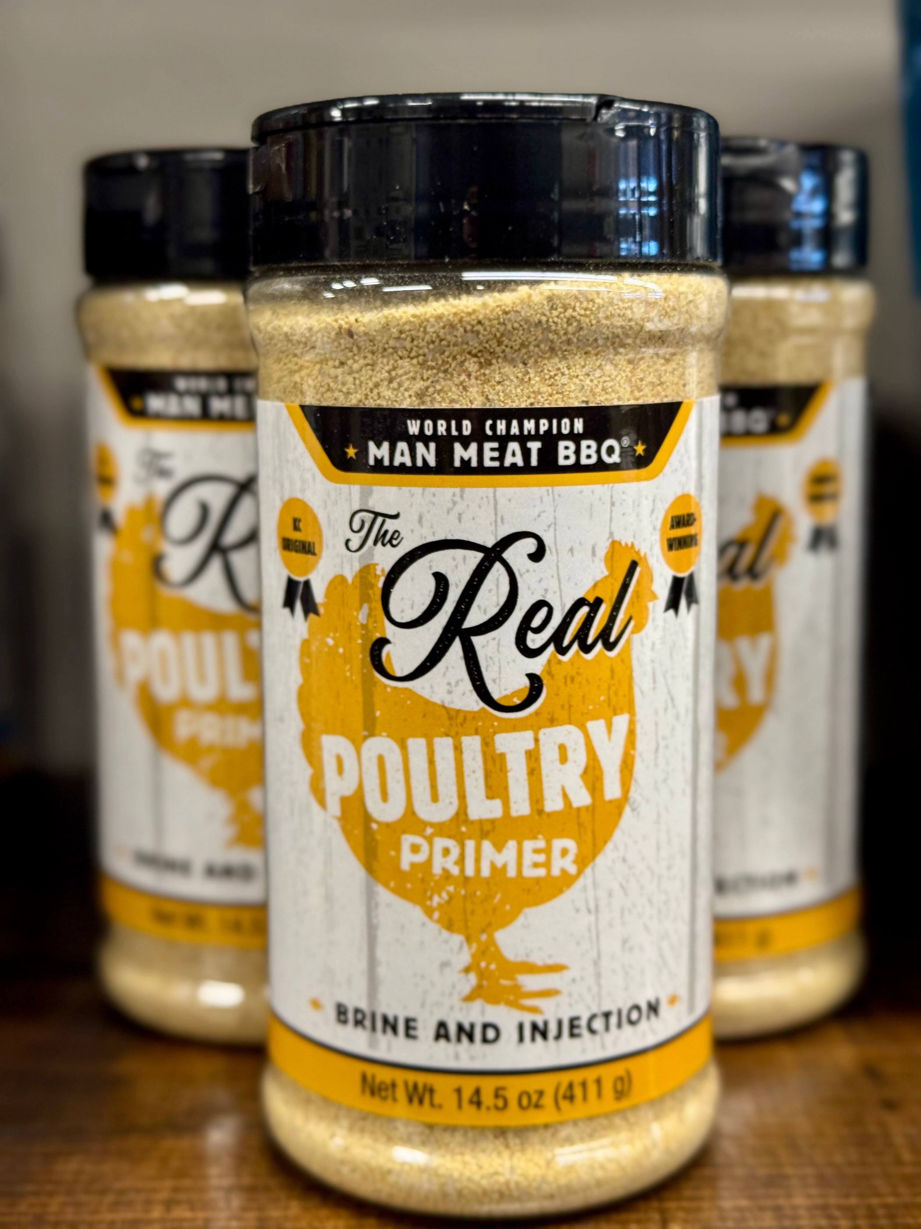 Man Meat BBQ | The Real "Poultry Primer" Brine & Injection